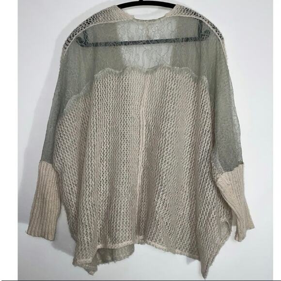 Free people wool alpaca blend sz L - Picture 2 of 4